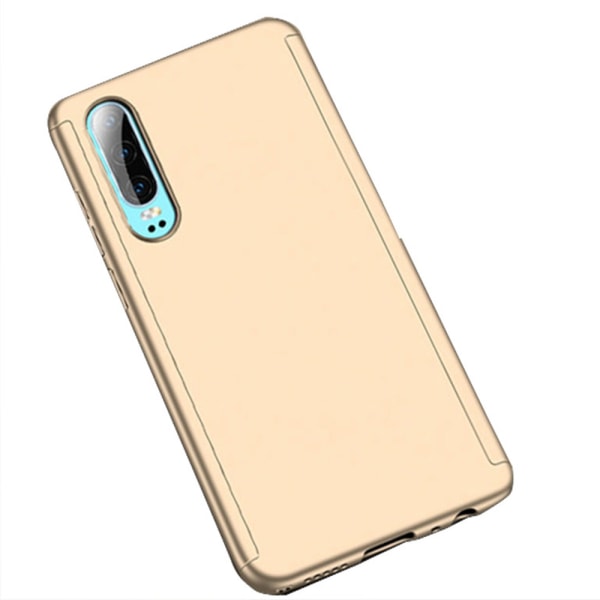 Huawei P30 - Stilsäkert Effektfullt 360 (Floveme) Fodral Svart