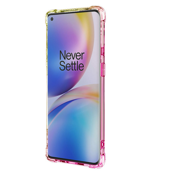 Skyddsskal - OnePlus 8 Pro Blå/Rosa