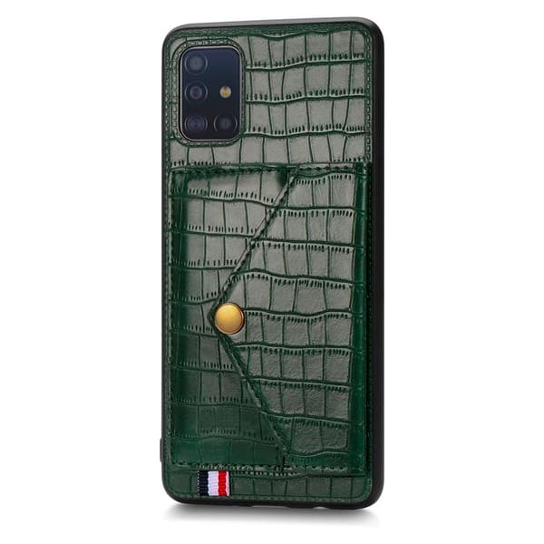 Gennemtænkt cover med kortrum - Samsung Galaxy A51 Blå