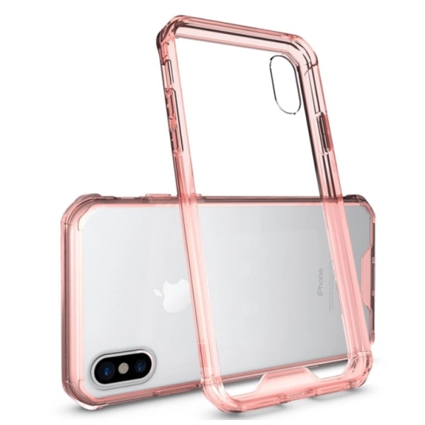 Stilfuldt cover til iPhone X/XS Svart