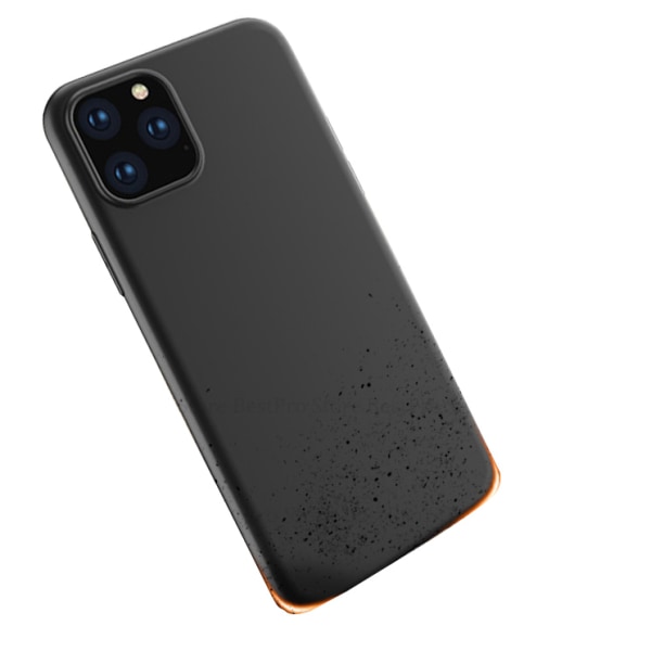 Tyylikäs (Nillkin) silikonikotelo - iPhone 11 Pro Max Svart