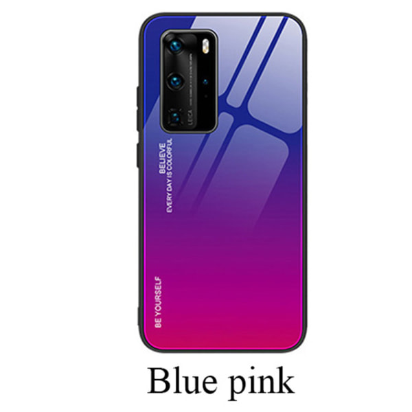 Huawei P40 Pro - Professionellt Stöttåligt Skal Lila/Blå