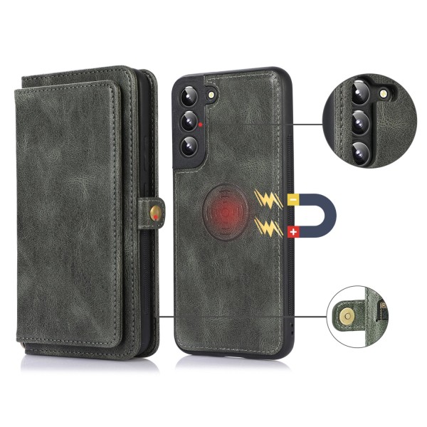 Smooth Wallet Case - Samsung Galaxy S22 Brun