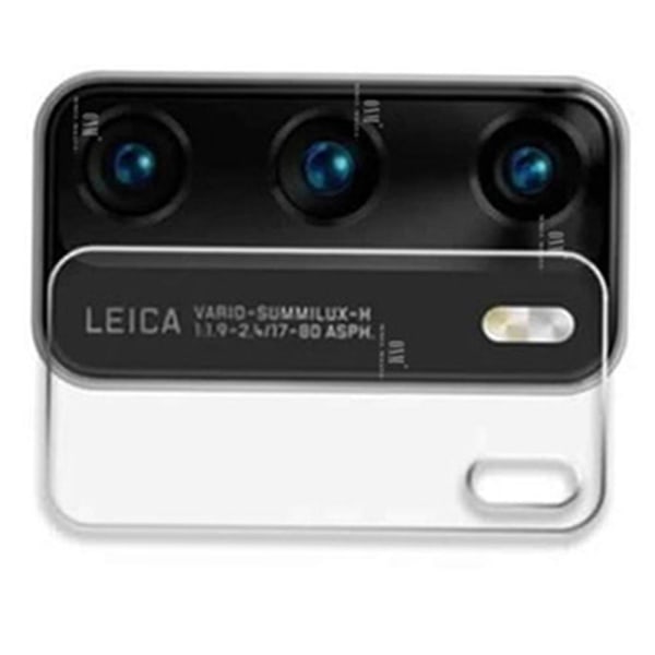 Korkealaatuinen HD-Clear ultraohut kameran linssisuojus 2.5D P40 Transparent/Genomskinlig