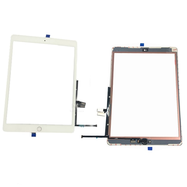 iPad 8 8th Gen 10.2 Touch Screen LCD Flex Cable Hjem-knap Svart