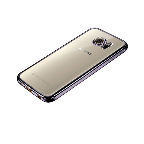 Samsung Galaxy S7 - Stilfuldt silikonecover fra LEMAN Guld