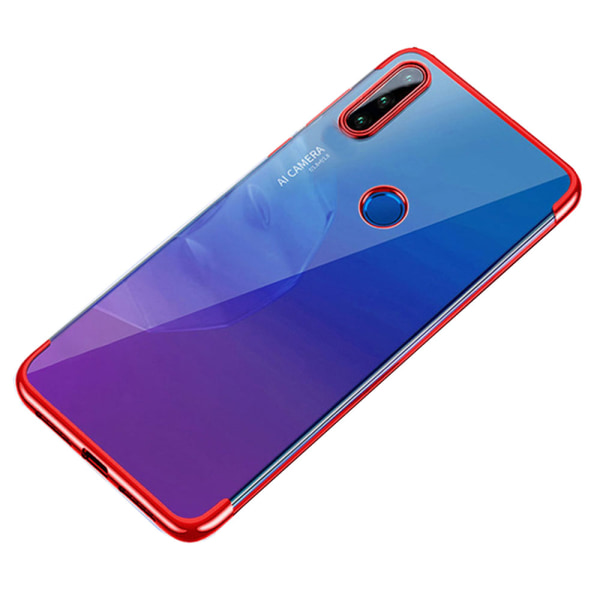 Effektivt smart silikonecover - Huawei Honor 20 Lite Roséguld