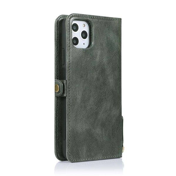 iPhone 11 Pro Max - Elegant Smart Wallet-deksel Svart