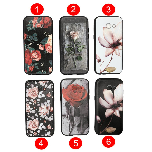 Etui "Summer Flowers" til Samsung Galaxy A3 2017 1