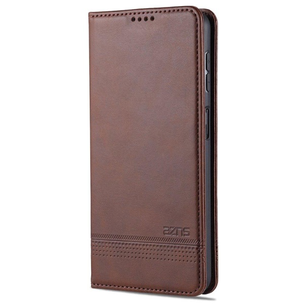 Effektiv YAZUNSHI Wallet Case - Samsung Galaxy A32 Brun