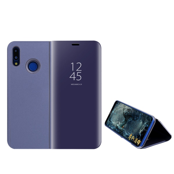 Tyylikäs suojakotelo (Leman) - Huawei P Smart 2019 Himmelsblå
