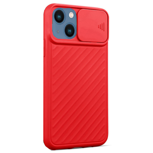Praktisk beskyttelsesdeksel - iPhone 13 Mini Röd