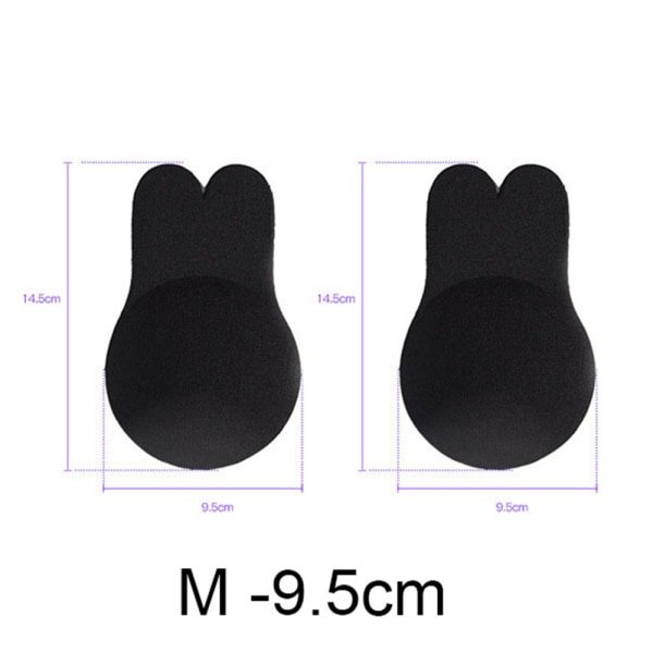 Itseliimautuva rintaliivit ilman olkaimia, mukavat ja kestävät Svart 11cm