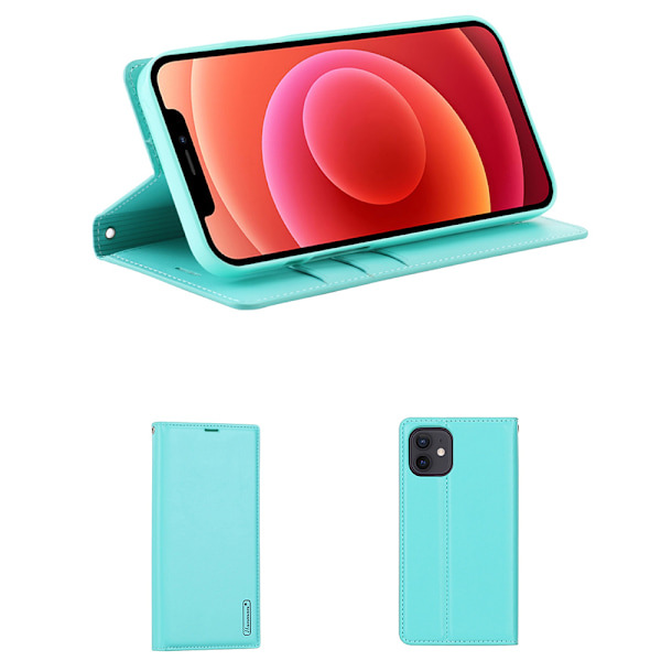 Hanman Plånboksfodral - iPhone 12 Svart