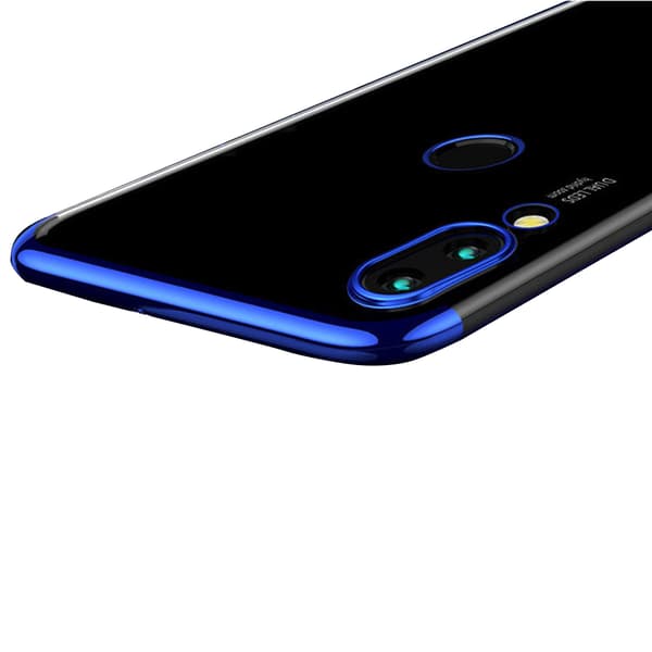 Stilsäkert Tunt Skyddsskal Silikon - Huawei Honor 10 Lite Guld