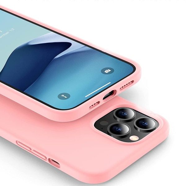 Stilfuldt beskyttende tyndt cover - iPhone 14 Pro Röd
