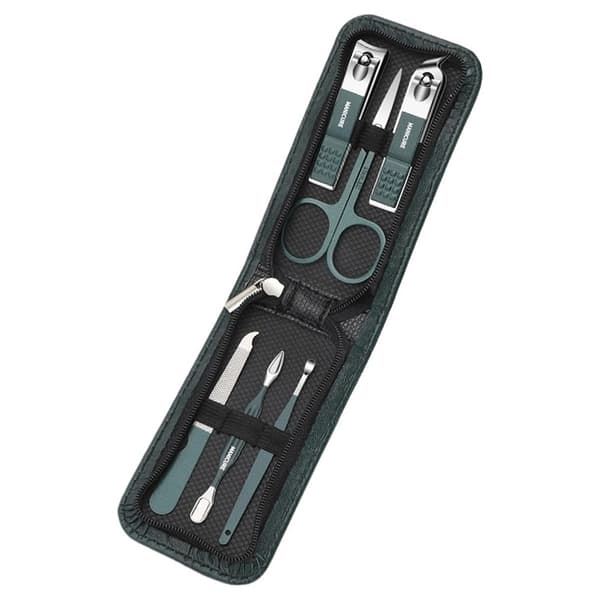 6-i-1 Nagelklippare  Kompakt & Portabel Design Grön