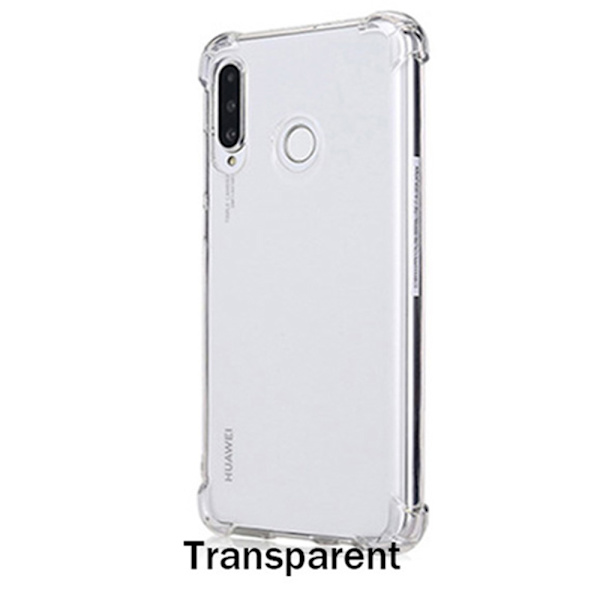 Huawei P30 Lite - Silikonecover Blå/Rosa