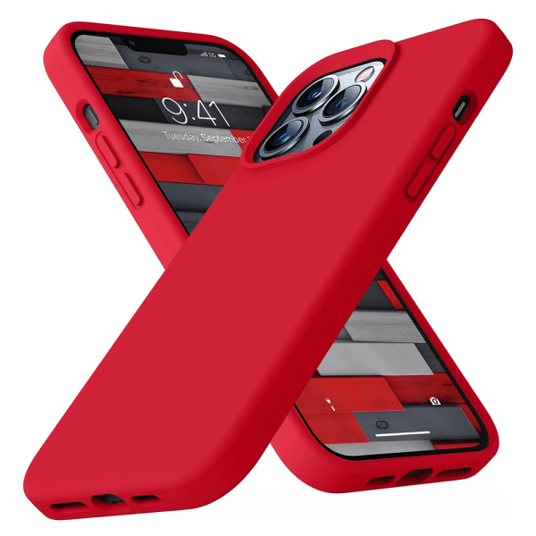 Stilfuldt beskyttende tyndt cover - iPhone 14 Pro Ljusrosa