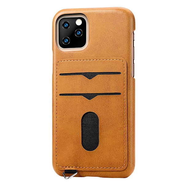 iPhone 11 Pro Max - Kuori korttipaikalla Rosaröd