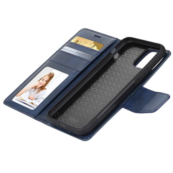 Genomt�nkt Hanman Pl�nboksfodral - iPhone 13 Pro Brun