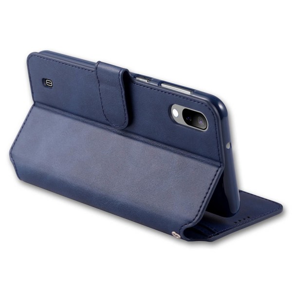 Støtdempende lommebokdeksel - Samsung Galaxy A10 Grå