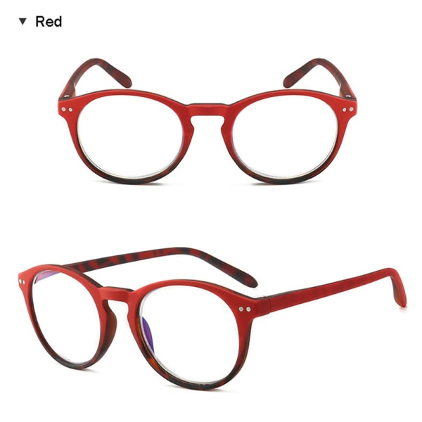 Stilfulde læsebriller (Anti-Blue Light) Röd +1.0