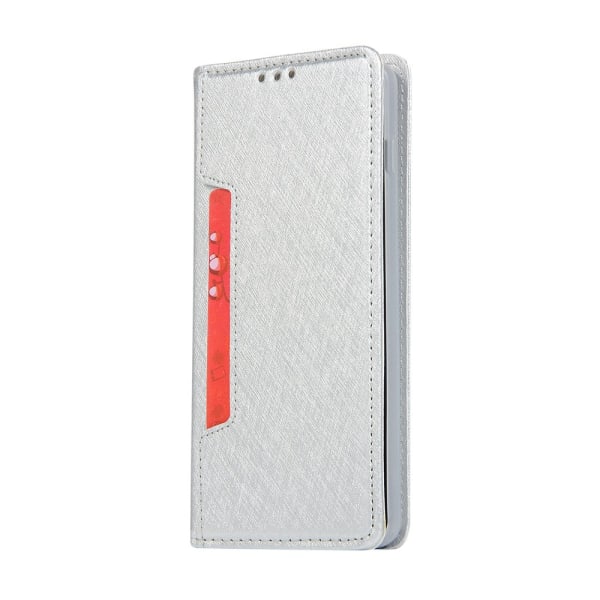 Elegant lommebokdeksel - Samsung Galaxy S10E Silver