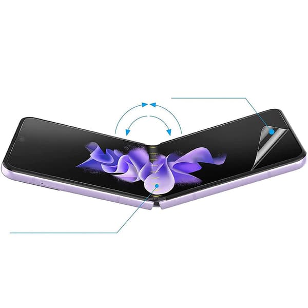 Samsung Galaxy Z Flip 7 Hydrogel Skärmskydd 4-i-1