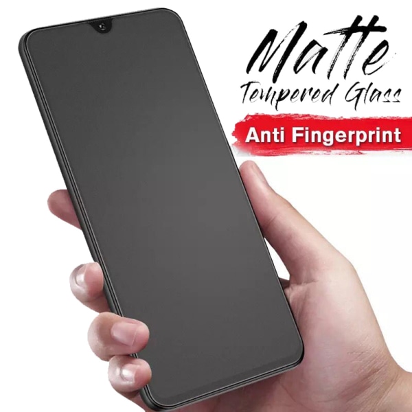 A71 Anti-Fingerprints 3-PACK skjermbeskytter 9H 0,3 mm ProGuard Transparent/Genomskinlig