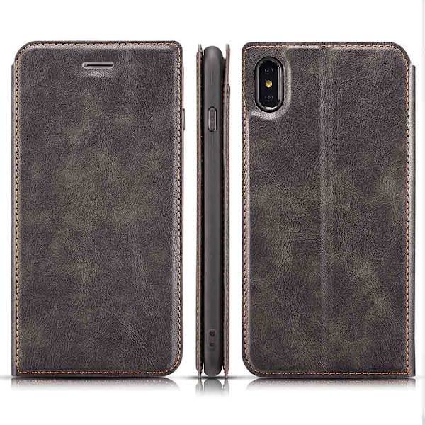 iPhone XS MAX - Plånboksfodral Blå Blå
