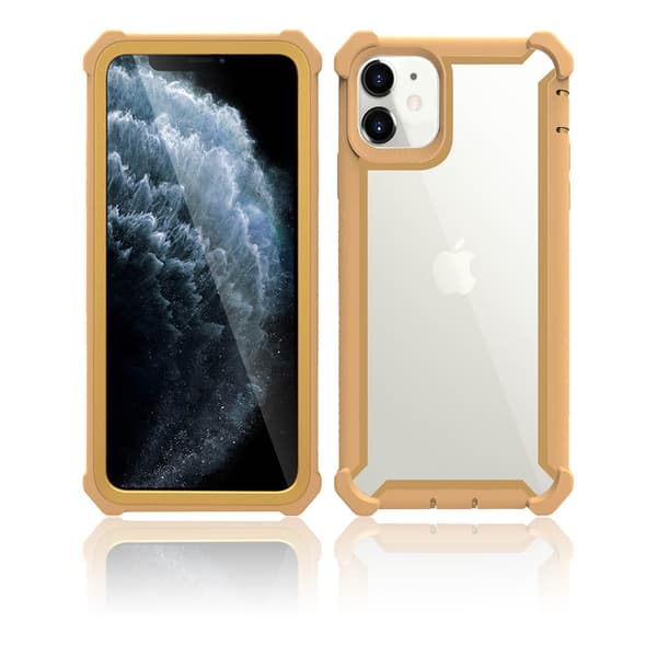 Stötdämpande Skal - iPhone 11 Svart/Rosé