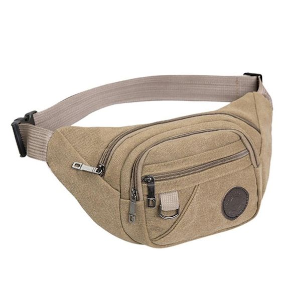 Praktiskt Midjeväska Khaki