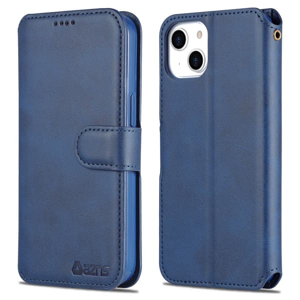 Praktiskt YAZUNSHI Plånboksfodral - iPhone 14 Plus Röd