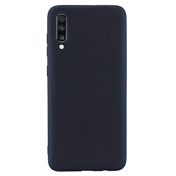 Stødabsorberende silikone etui Nkobee - Samsung Galaxy A70 Mörkblå