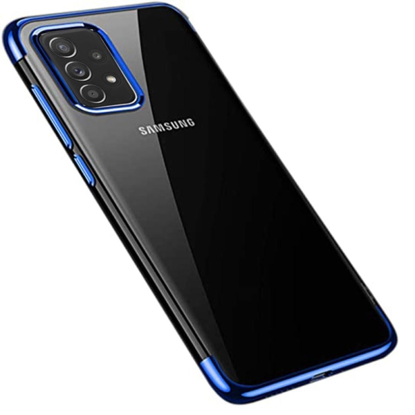 Stötdämpande Silikonskal - Samsung Galaxy A52 Blå