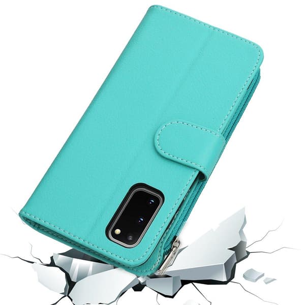 Stilfuldt pung etui - Samsung Galaxy S20 FE Brun