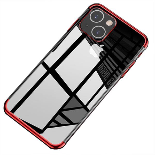 Eksklusivt silikondeksel (FLOVEME) - iPhone 13 Röd