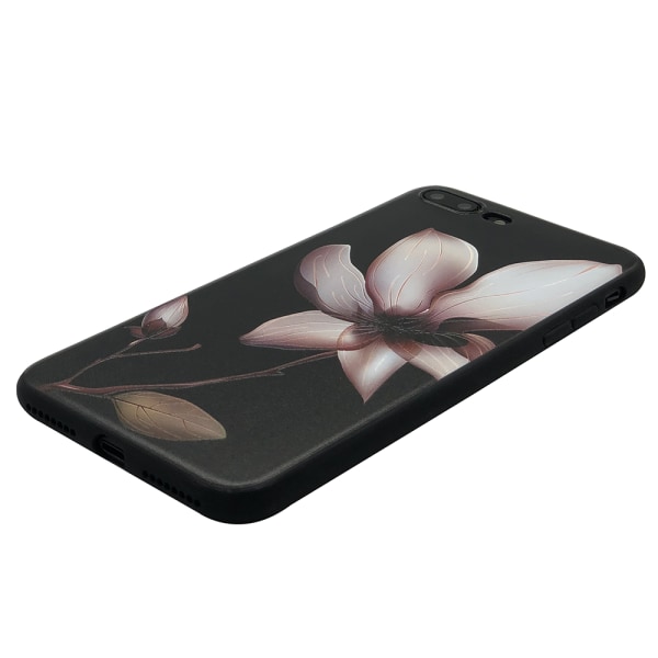 LEMAN cover med blomstermotiv til iPhone 7 2