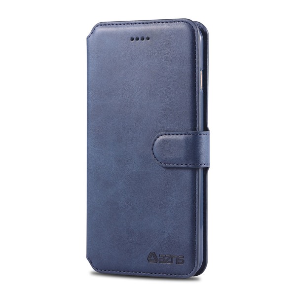 iPhone 7 Plus - Glatt og robust lommebokdeksel Blå