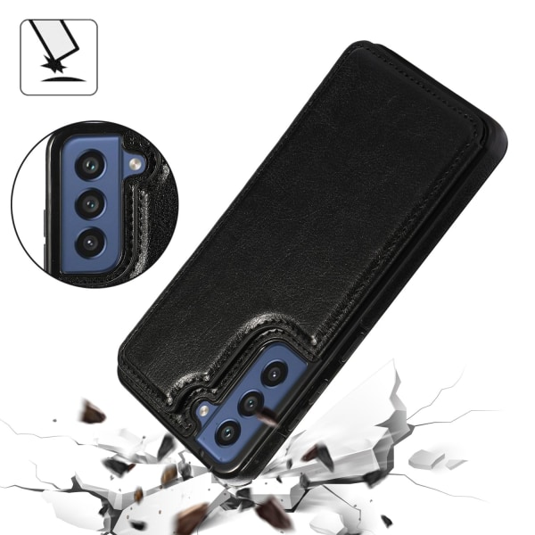A54 5G - Sammenleggbart lommebokveske med magnetlås Black