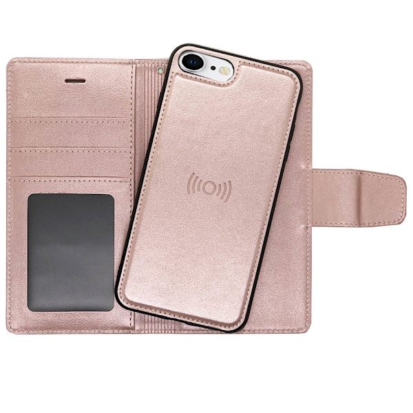 Elegant Plånboksfodral Dubbelfunktion - iPhone 7 Brun