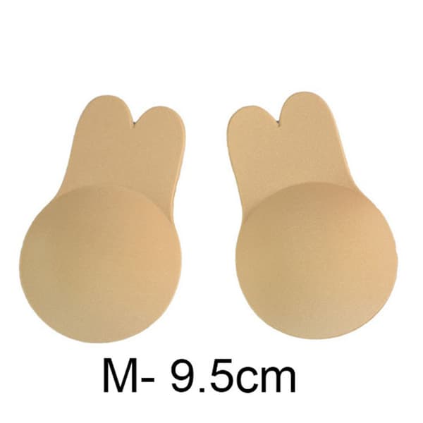 Komfortabel Selvklæbende BH Uden Stropper Svart 9,5CM