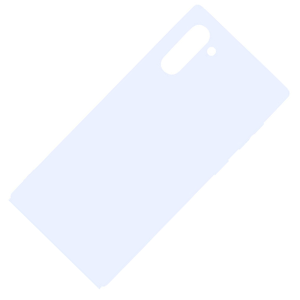 Skyddande Silikonskal (NKOBEE) - Samsung Galaxy Note10 Vit
