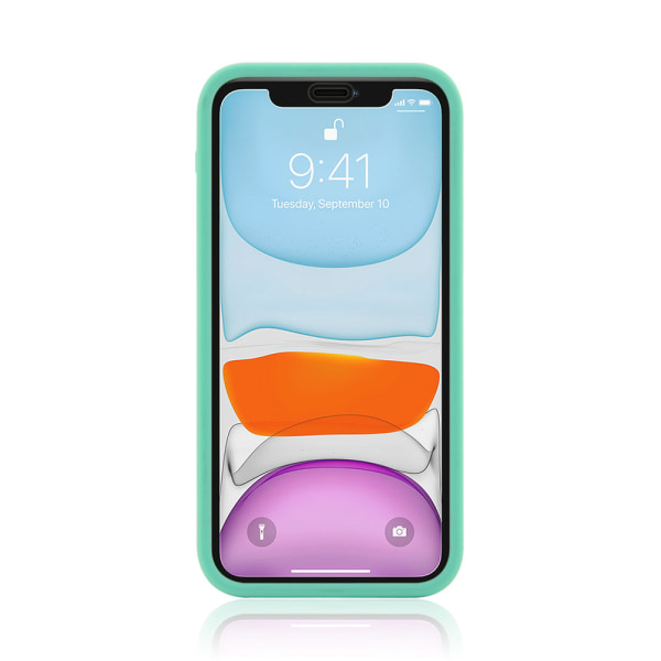 Beskyttende dobbeltskall vanntett - iPhone 11 Grön