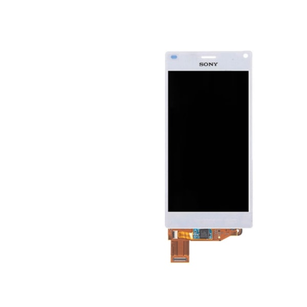 Sony Z3 Compact LCD-Skärm (OEM) VIT - Med Verktyg & Skärmskydd