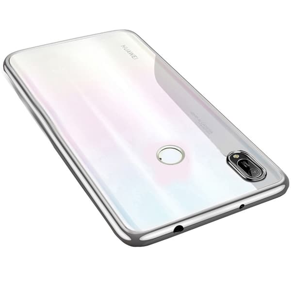 Stötdämpande Silikonskal (Floveme) - Huawei Y6 2019 Svart