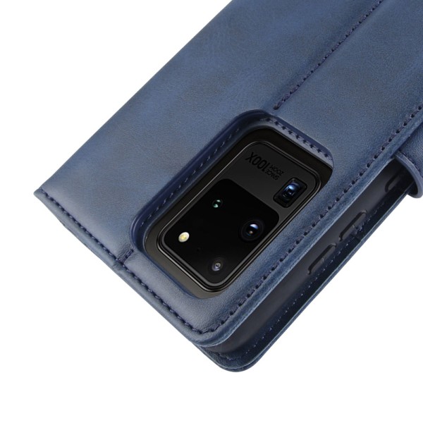 Samsung Galaxy S20 Ultra - Professionellt Plånboksfodral Blå
