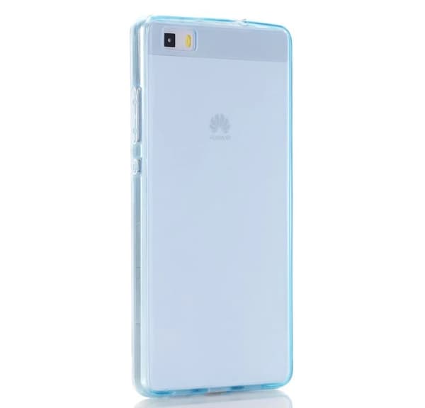 Huawei P10 Lite - CRYSTAL Silikonfodral med TOUCHFUNKTION Svart