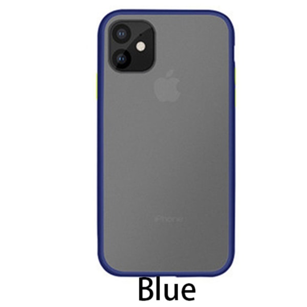 Stødabsorberende stilfuldt cover - iPhone 11 Pro Blå